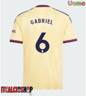 Arsenal Gabriel Magalhaes #6 Terza Maglia 2026-27 Manica Corta